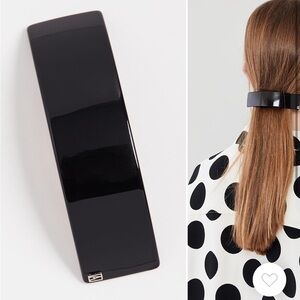 Alexandre de Paris Elegant Black Hair Clip